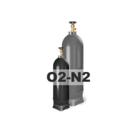 Газовая смесь Кислород-Азот (синтетический воздух) O2+N2 в баллонах купить в Санкт-Петербурге с доставкой по всей России.